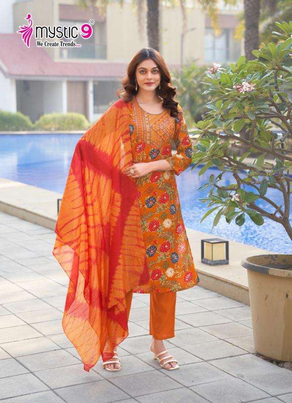 Mystic9 sabri vol 6 Traditional kurtis in Mumbai