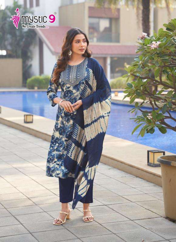 Mystic9 sabri vol 6 Traditional kurtis in Mumbai