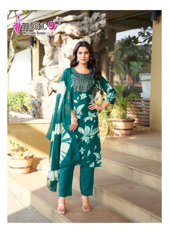 Mystic9 sabri vol 6 Traditional kurtis in Mumbai