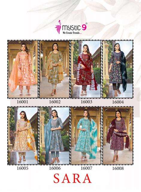 Mystic9 sara vol 9 kurti manufacture in surat