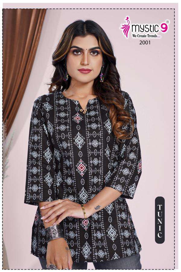 Mystic9 tunic  2 inli kurti manufacturer and wholesaler surat gujarat