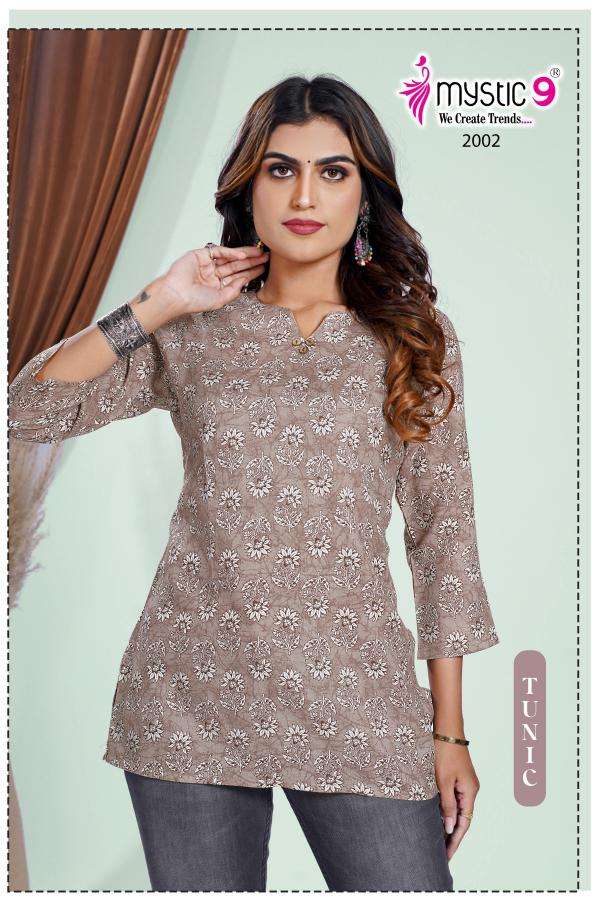 Mystic9 tunic  2 inli kurti manufacturer and wholesaler surat gujarat