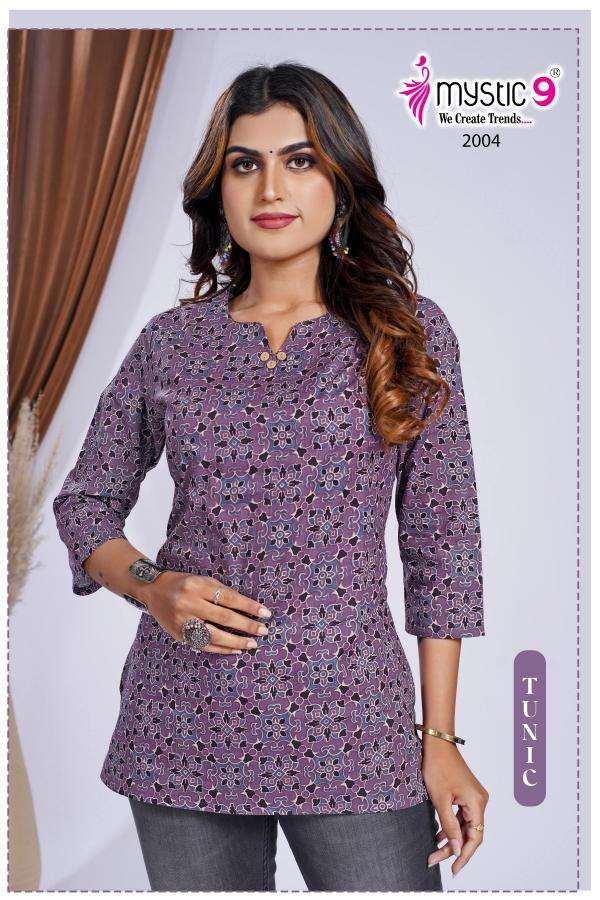 Mystic9 tunic  2 inli kurti manufacturer and wholesaler surat gujarat