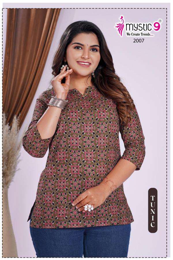 Mystic9 tunic  2 inli kurti manufacturer and wholesaler surat gujarat