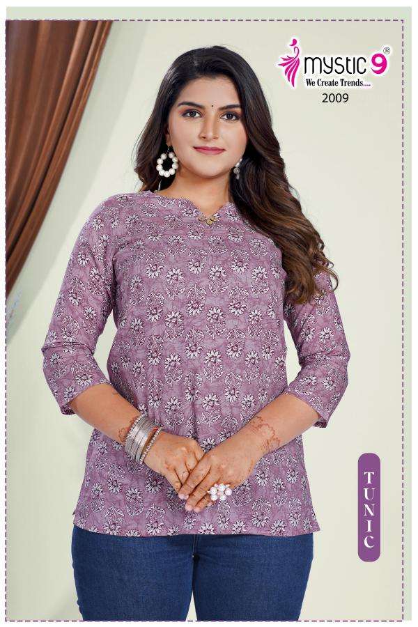 Mystic9 tunic  2 inli kurti manufacturer and wholesaler surat gujarat