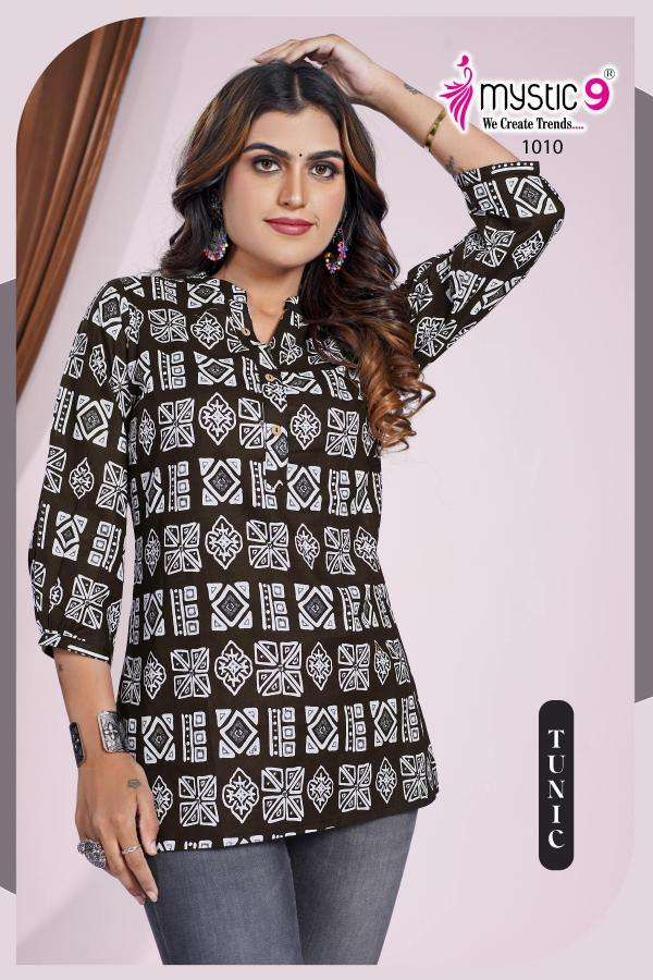 Mystic9 vol 1 tunic - 01 high quality kurti manufacturer in surat