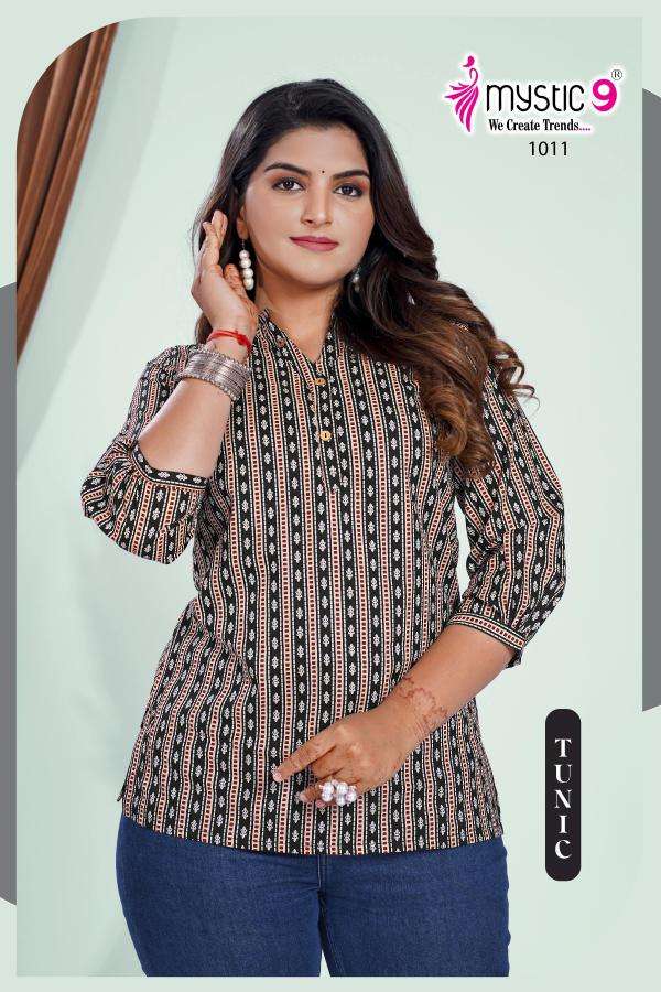 Mystic9 vol 1 tunic - 01 high quality kurti manufacturer in surat