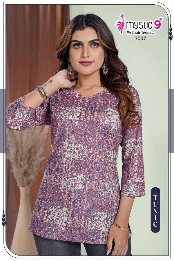 Mystic9 vol 3 kajal style kurti manufacturer in surat location