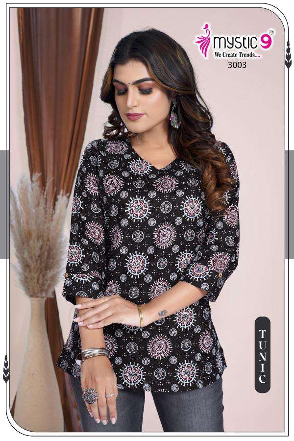 Mystic9 vol 3 kajal style kurti manufacturer in surat location