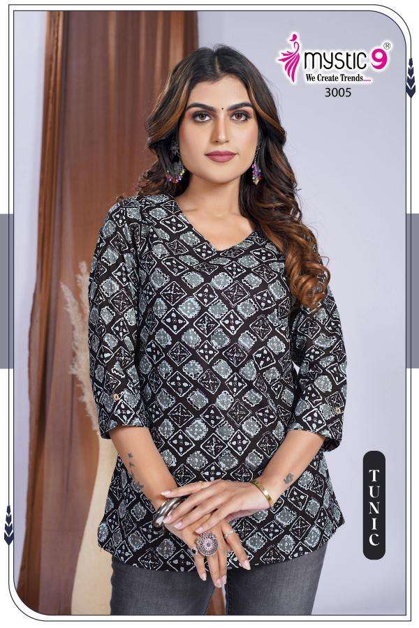 Mystic9 vol 3 kajal style kurti manufacturer in surat location