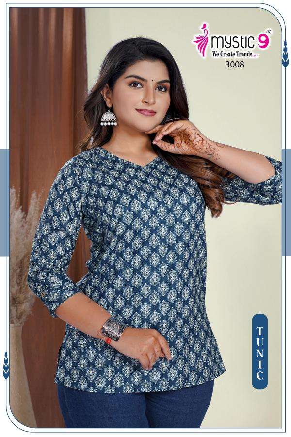 Mystic9 vol 3 kajal style kurti manufacturer in surat location