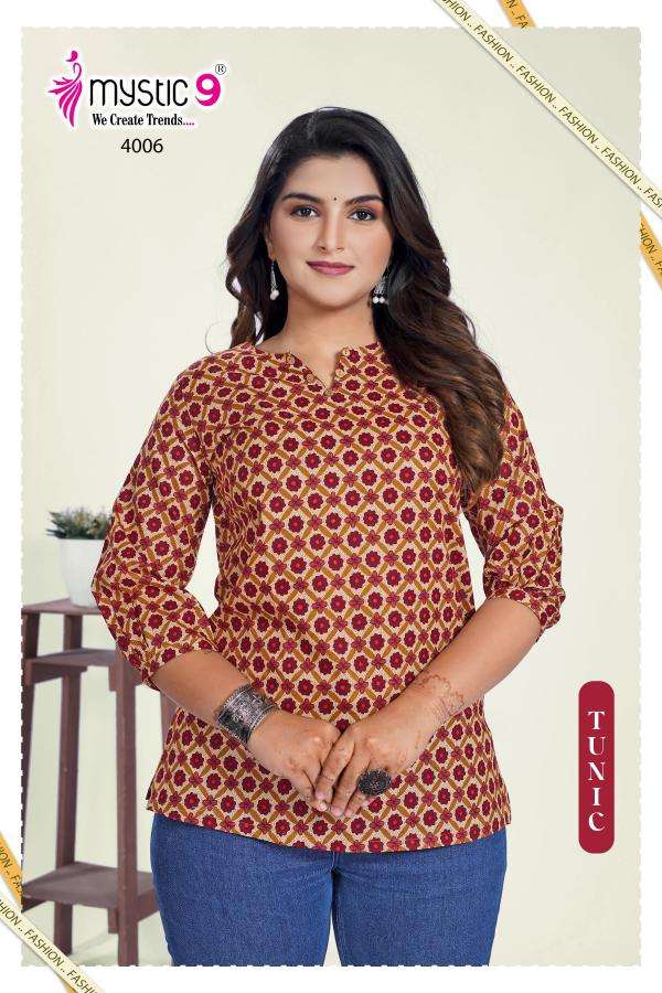 Mystic9 vol 4 kurti manufacturer for online business in surat