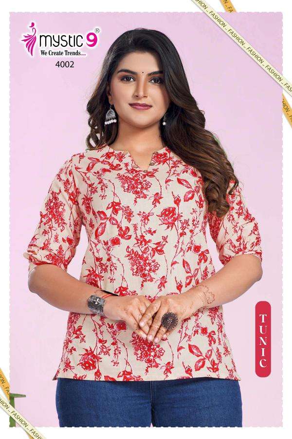 Mystic9 vol 4 kurti manufacturer for online business in surat