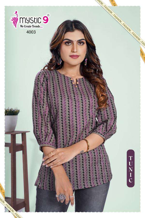 Mystic9 vol 4 kurti manufacturer for online business in surat