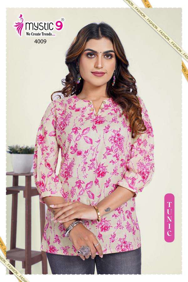 Mystic9 vol 4 kurti manufacturer for online business in surat