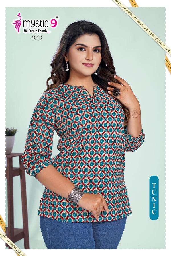 Mystic9 vol 4 kurti manufacturer for online business in surat