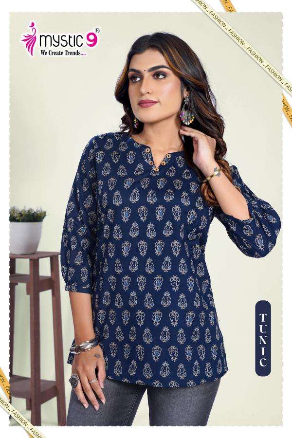 Mystic9 vol 4 kurti manufacturer for online business in surat