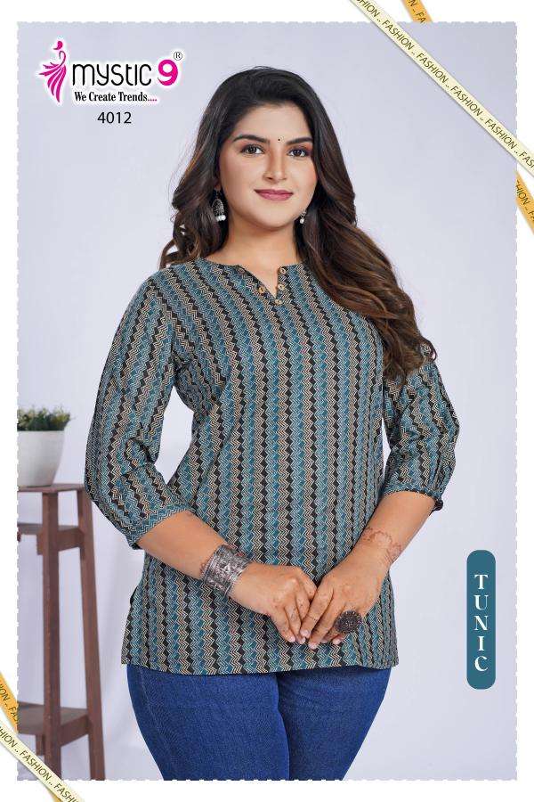 Mystic9 vol 4 kurti manufacturer for online business in surat
