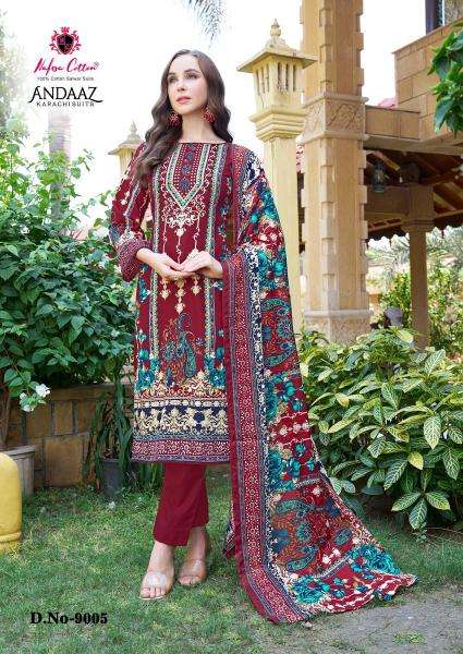 Nafisa andaaz vol-9 Dress materials wholesale price in Mumbai