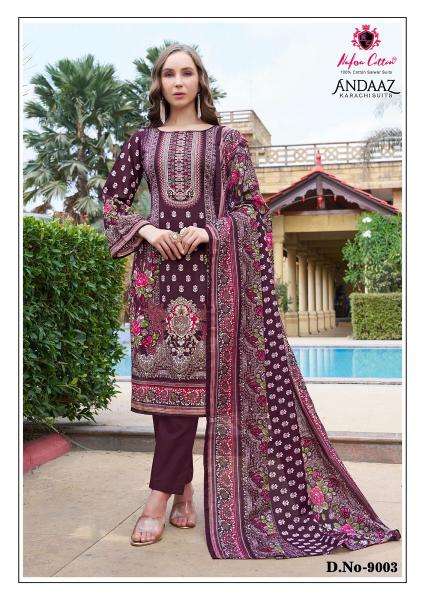 Nafisa andaaz vol-9 Dress materials wholesale price in Mumbai
