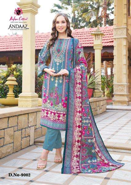 Nafisa andaaz vol-9 Dress materials wholesale price in Mumbai