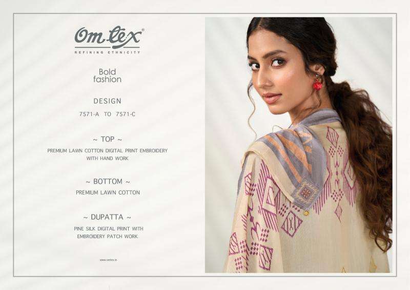 Omtex bold fashion Ladies dress material