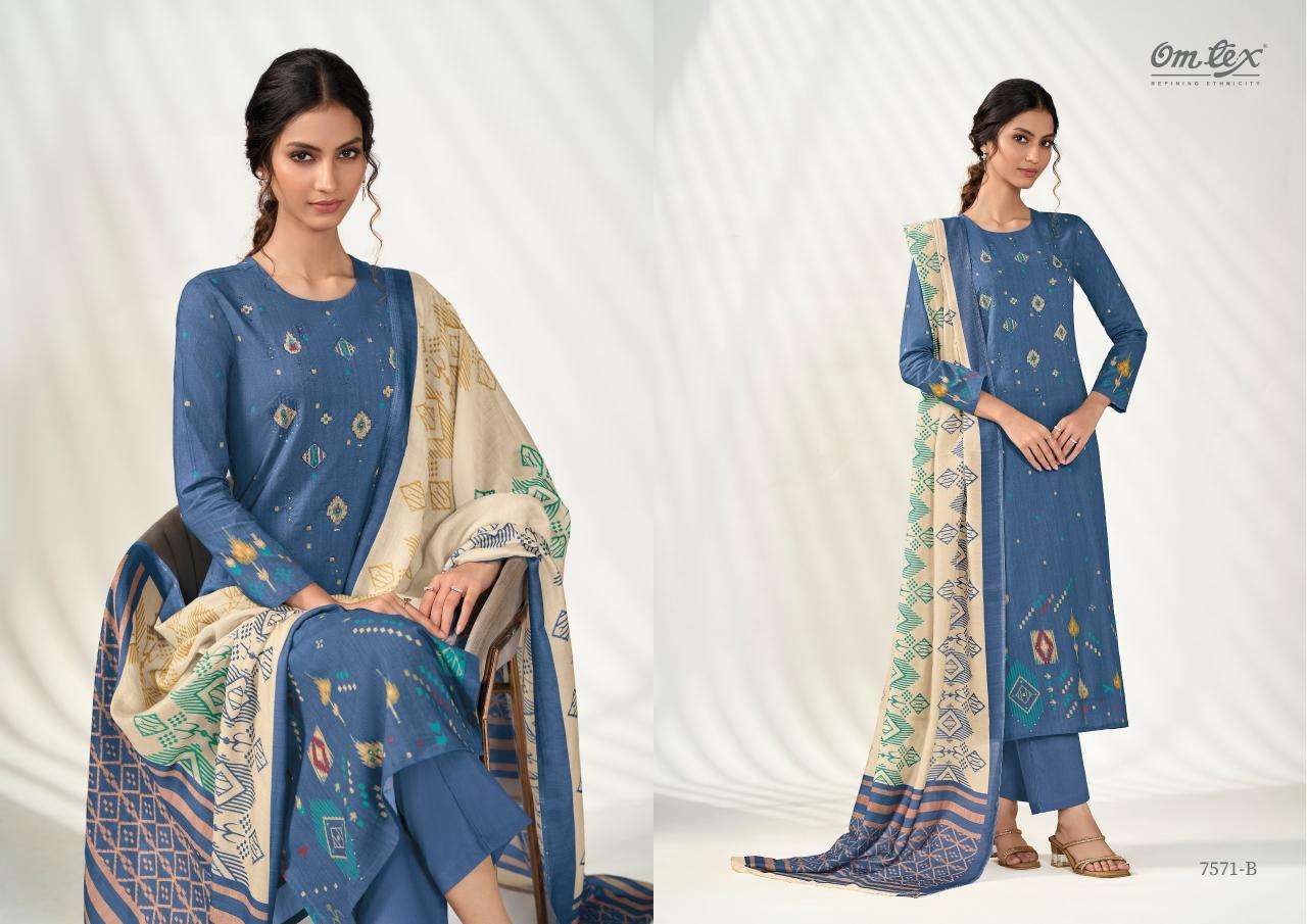 Omtex bold fashion Ladies dress material