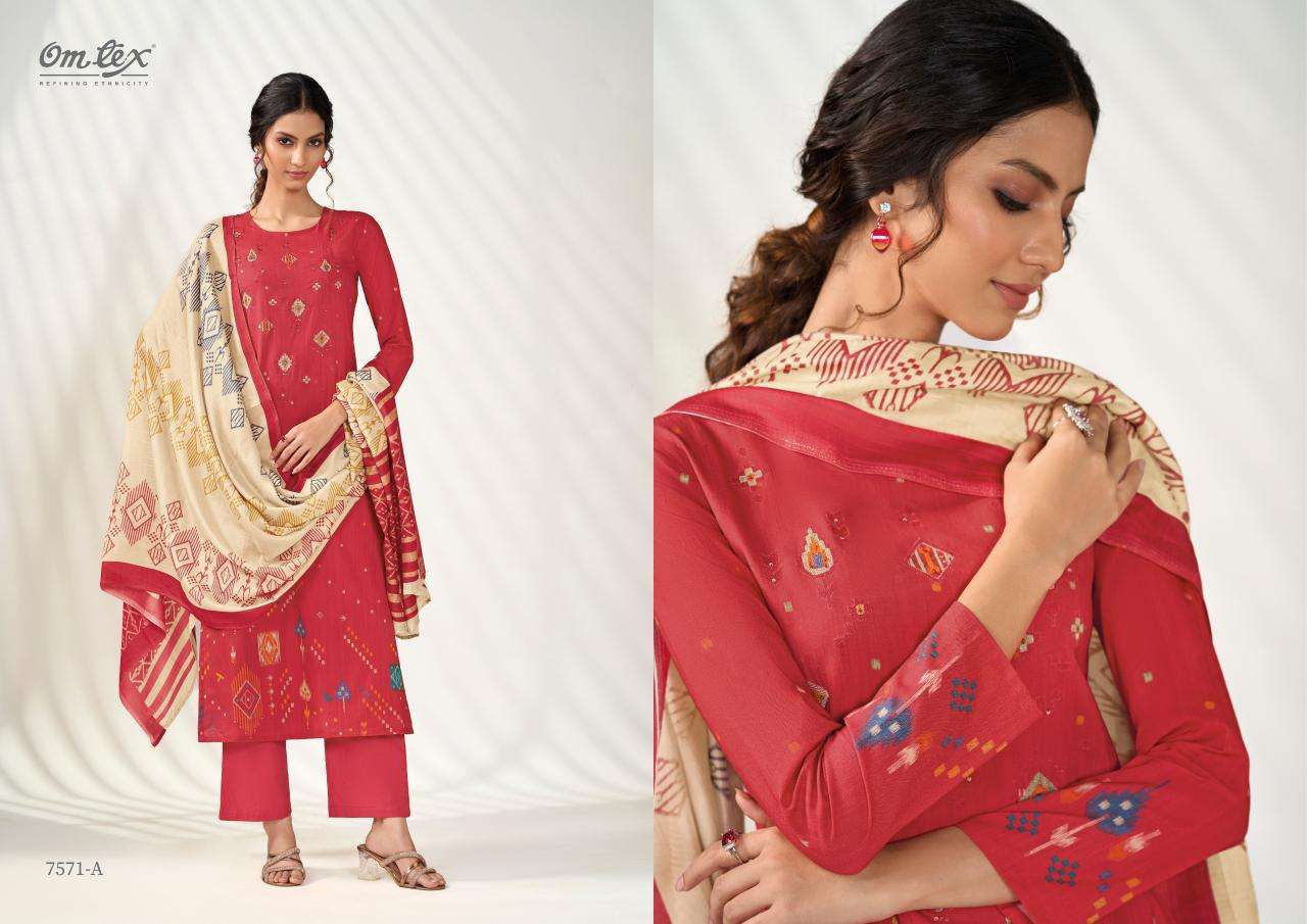 Omtex bold fashion Ladies dress material