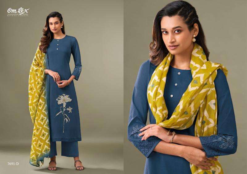 Omtex estiva Best wholesale dress materials in India