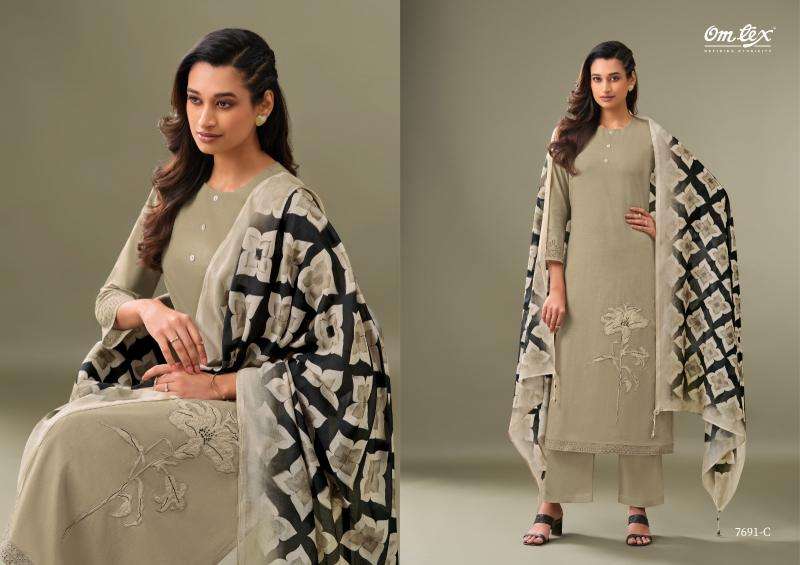 Omtex estiva Best wholesale dress materials in India