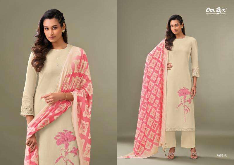 Omtex estiva Best wholesale dress materials in India