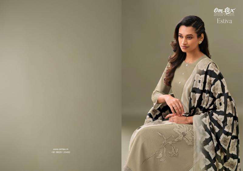 Omtex estiva Best wholesale dress materials in India