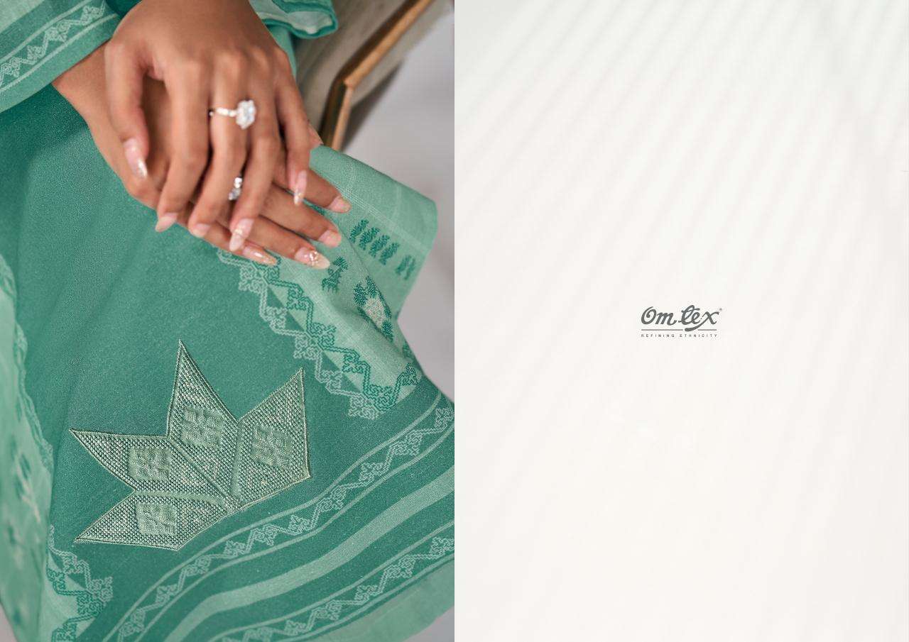 Omtex poshak  Wholesale designer dress materials in Hyderabad