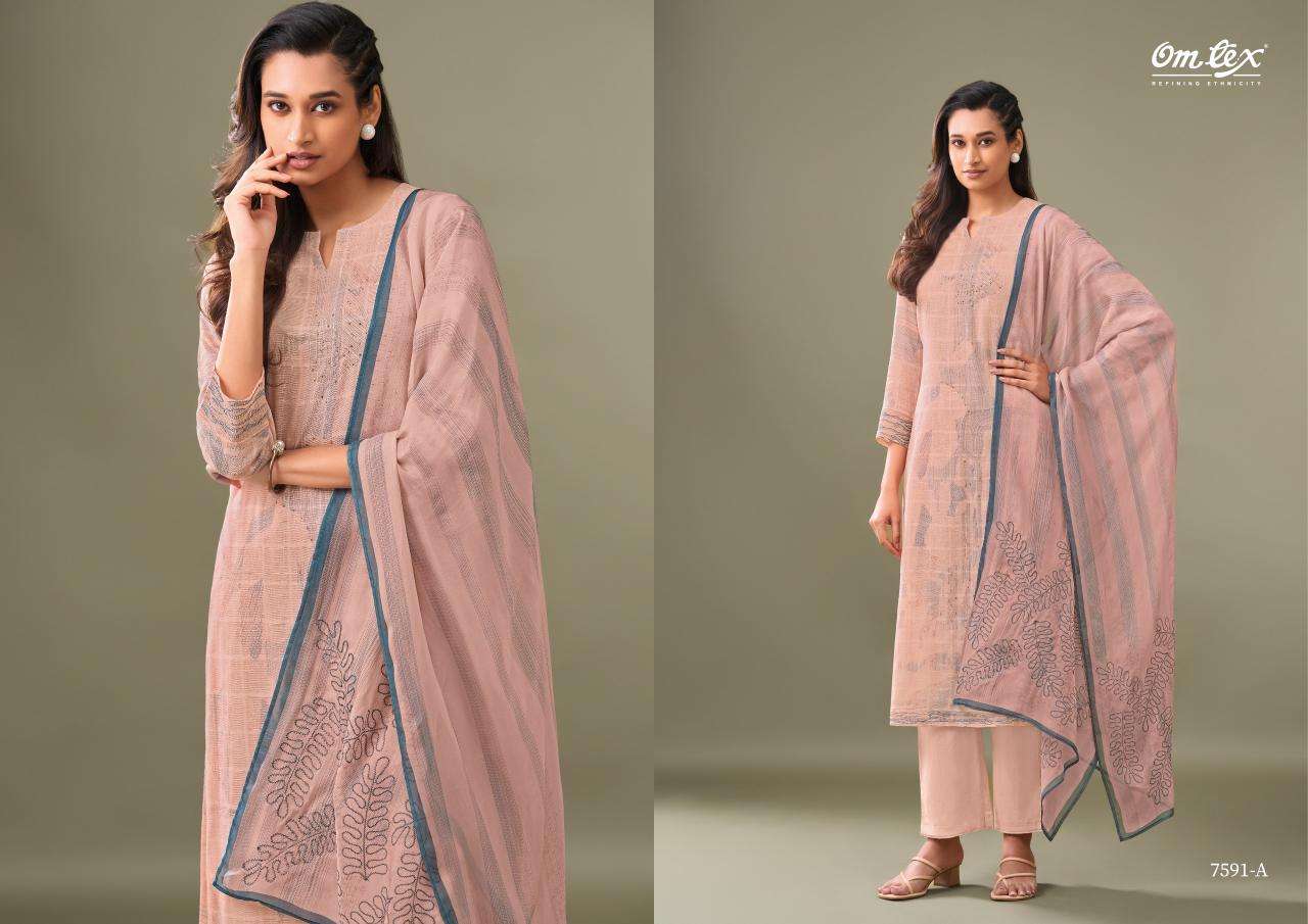Omtex styluxe cotton checks Printed salwar suits distributor