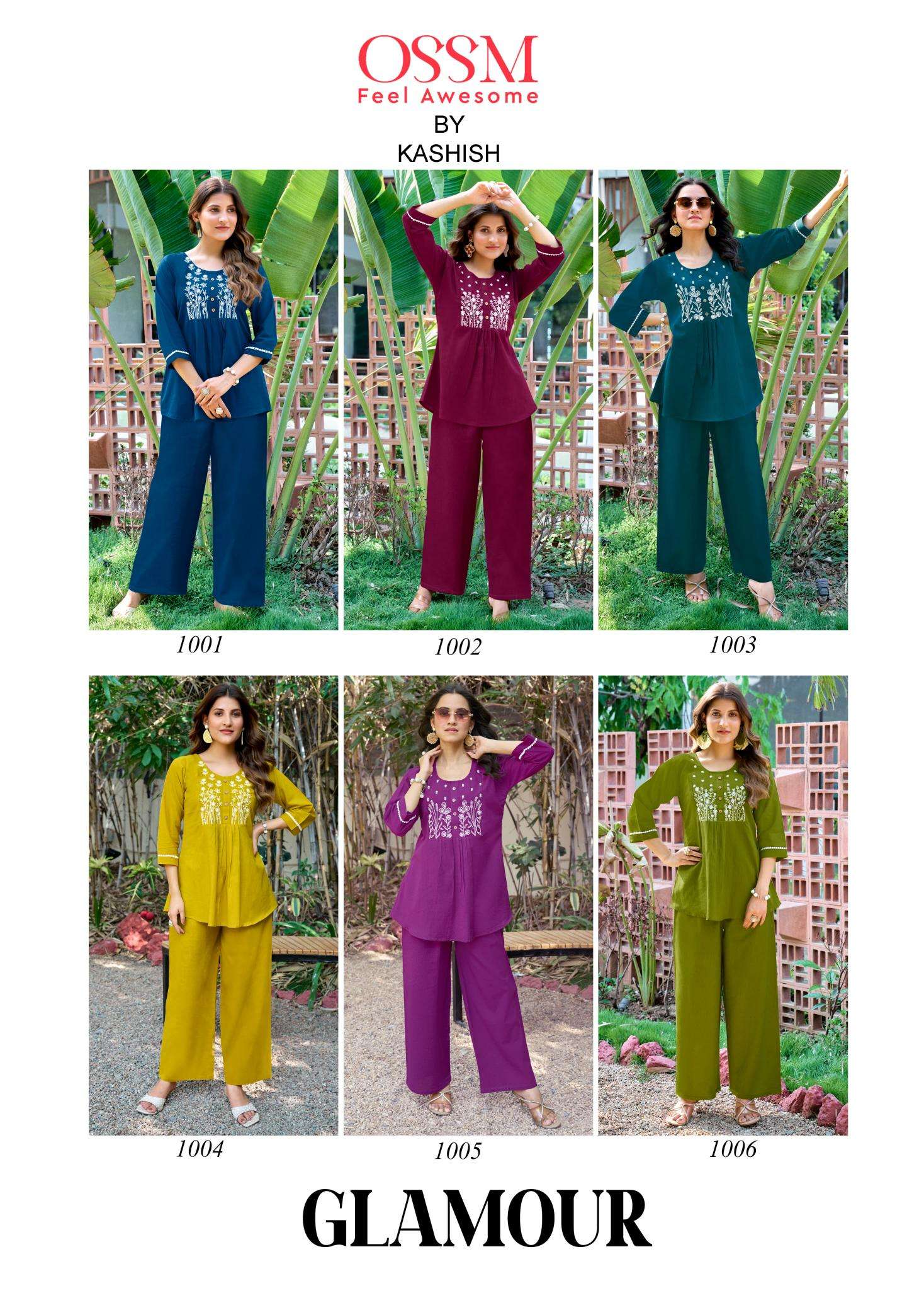 Ossm glamour vol 1 coord set kurtis manufacturing in polarish parvat patiya surat