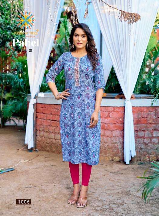 Passion tree pahel vol.1 Designer kurti suppliers in Surat