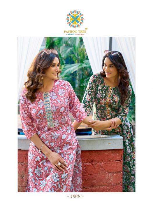 Passion tree pahel vol.1 Designer kurti suppliers in Surat