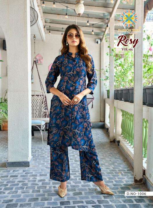 Passion tree rosy vol 1 Kurti manufacturers in Bhavnagar