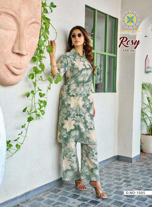 Passion tree rosy vol 1 Kurti manufacturers in Bhavnagar