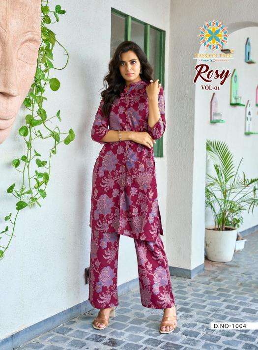 Passion tree rosy vol 1 Kurti manufacturers in Bhavnagar