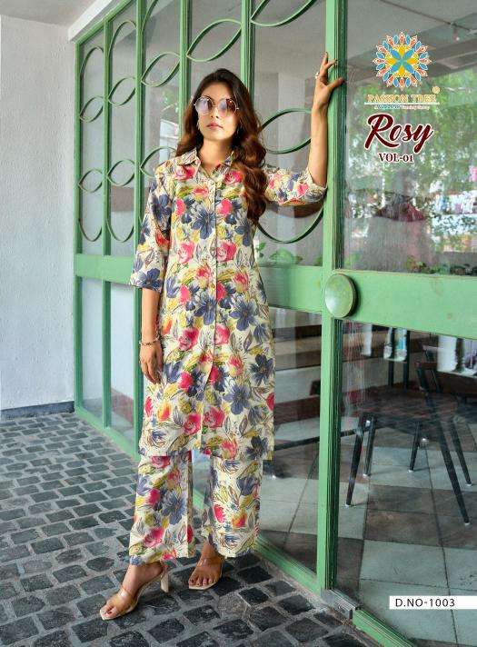 Passion tree rosy vol 1 Kurti manufacturers in Bhavnagar