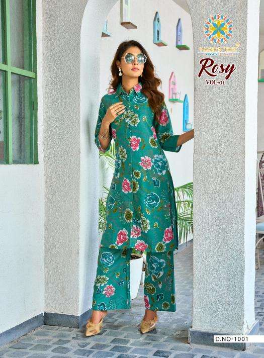 Passion tree rosy vol 1 Kurti manufacturers in Bhavnagar