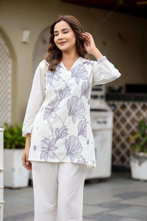 Premium quality cotton flex coord set Wholesale kurtis Kolkata
