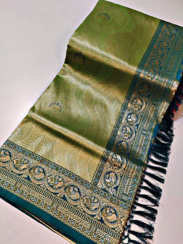 Pure heavy soft silk original gold copper Saree wholesalers in Hyderabad