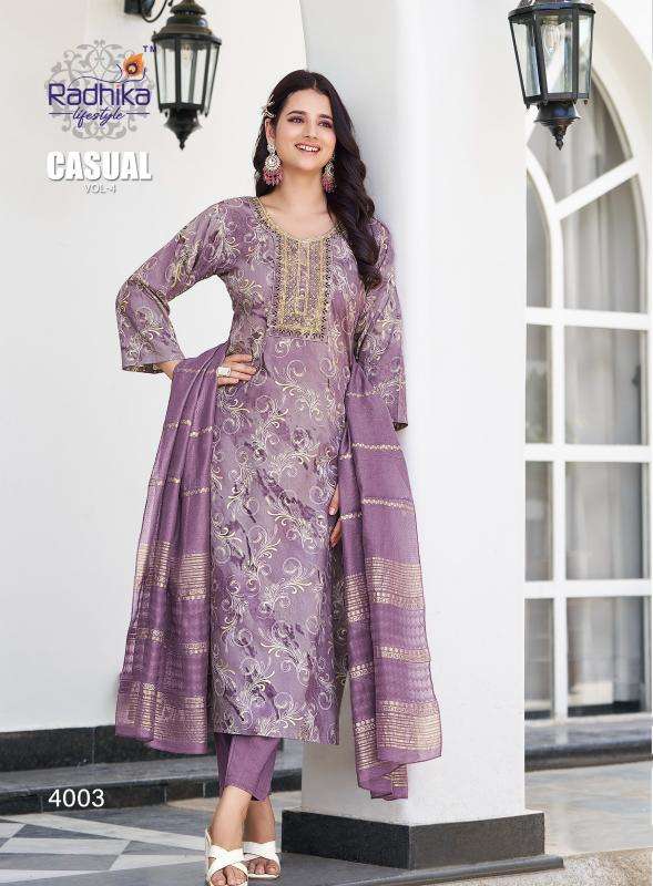 Radhika lifestyle casual vol 4 Kurti suppliers in Bhavnagar