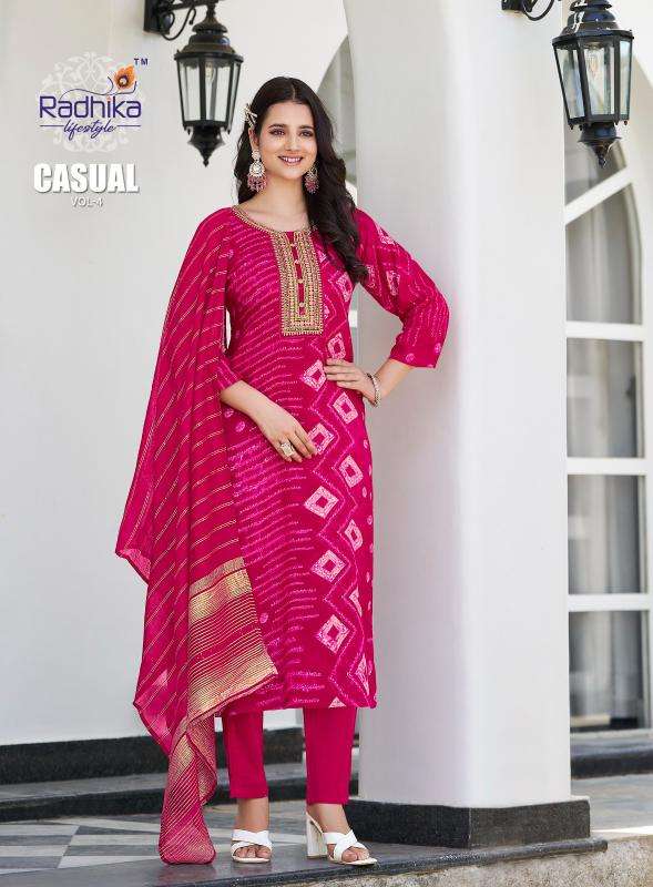 Radhika lifestyle casual vol 4 Kurti suppliers in Bhavnagar
