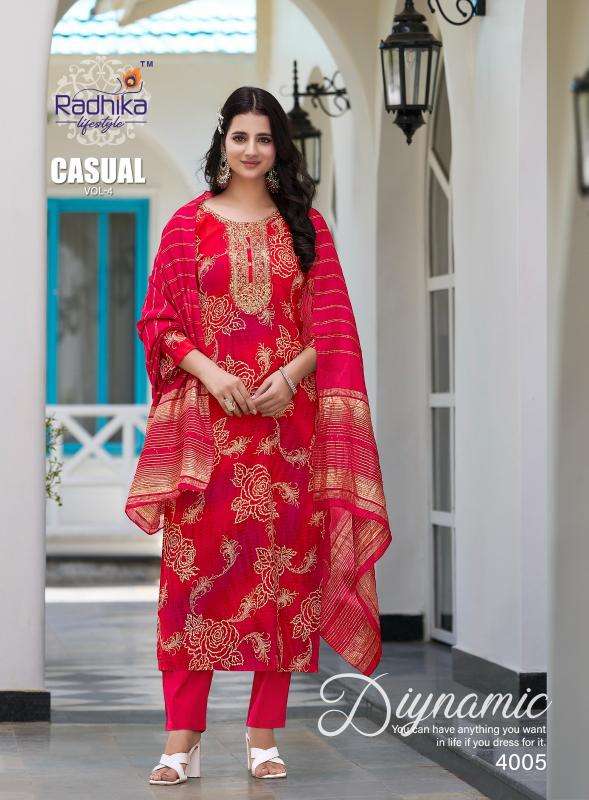 Radhika lifestyle casual vol 4 Kurti suppliers in Bhavnagar