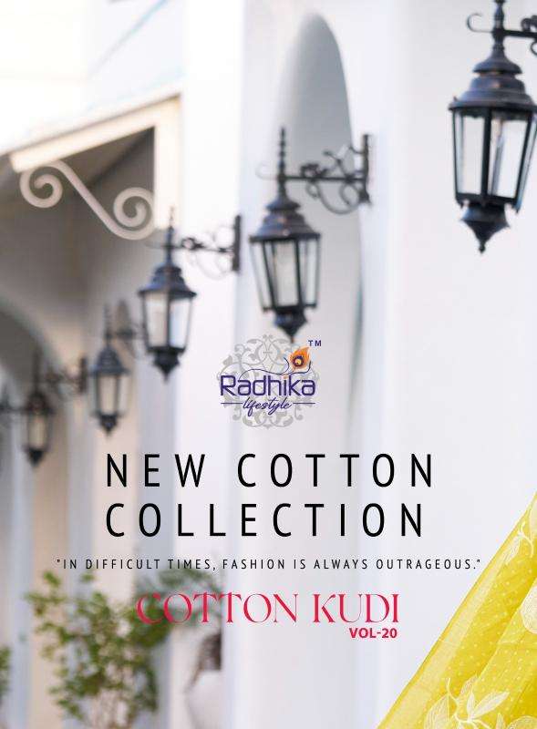 Radhika lifestyle cotton kuddi vol 20 Wholesale Kurti supplier in Mumbai