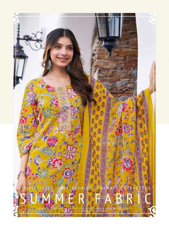 Radhika lifestyle cotton kuddi vol 20 Wholesale Kurti supplier in Mumbai