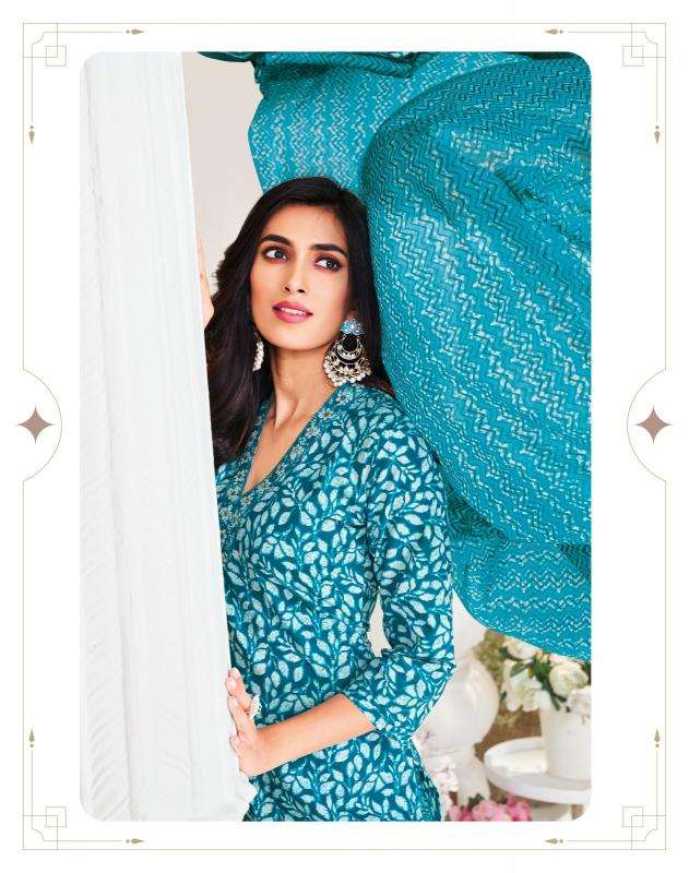 Radhika lifestyle cotton kudi vol 19 Kurti fabric online Surat
